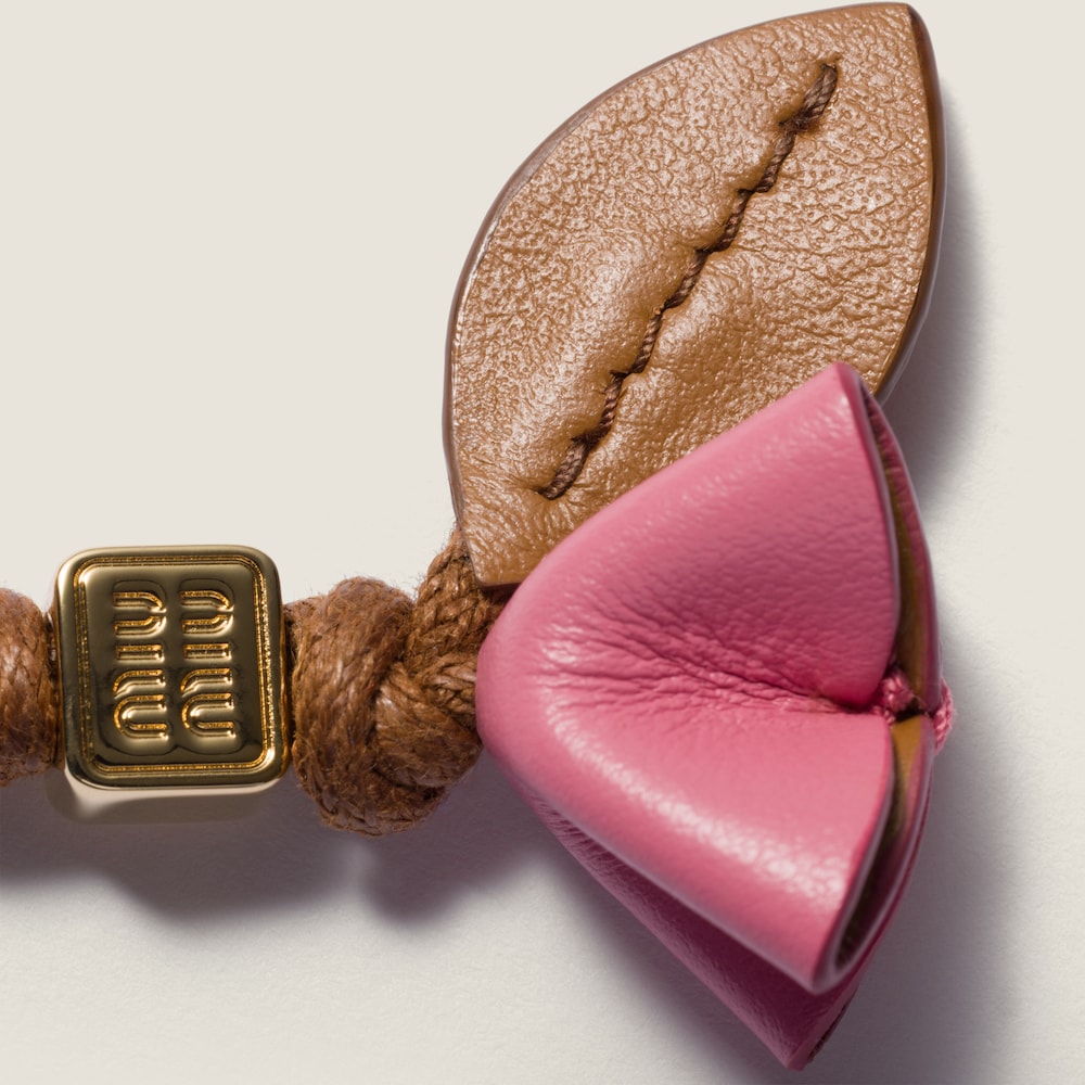 Miu Miu Leather micro trick - Begonia/Caramel