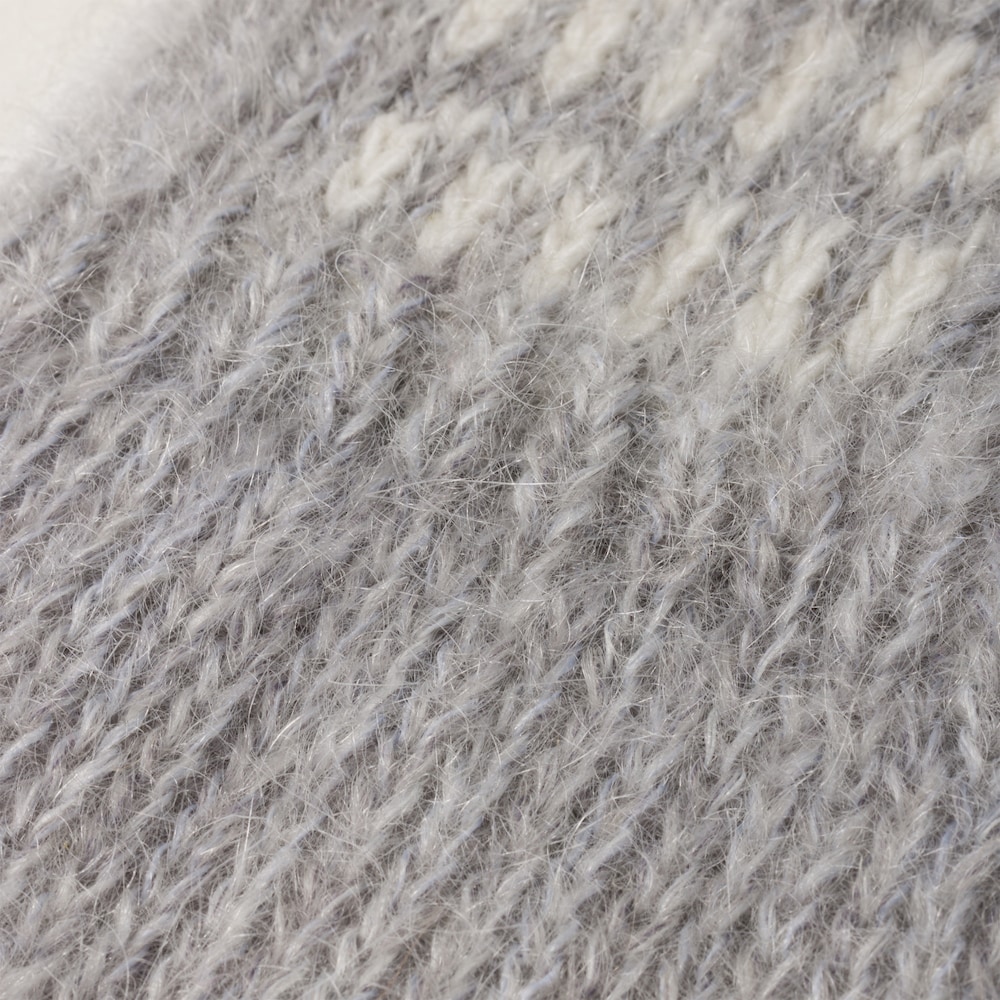 Miu Miu Wool and mohair gloves - Grey