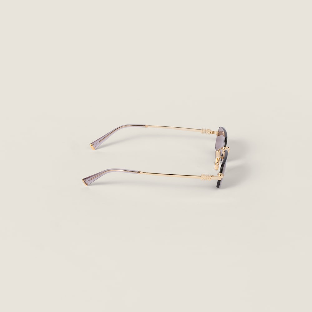 Miu Miu Eyewear Collection sunglasses - MAUVE LENSES