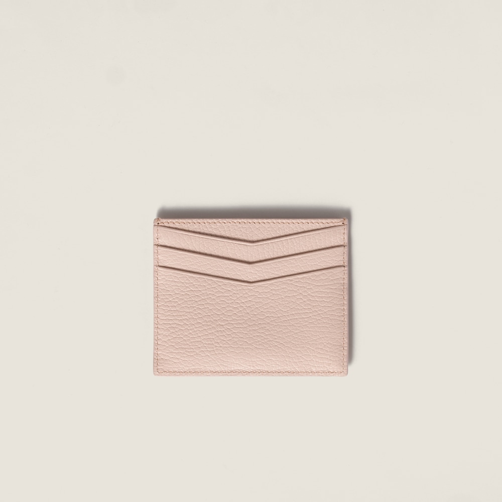 Miu Miu Leather card holder Gem