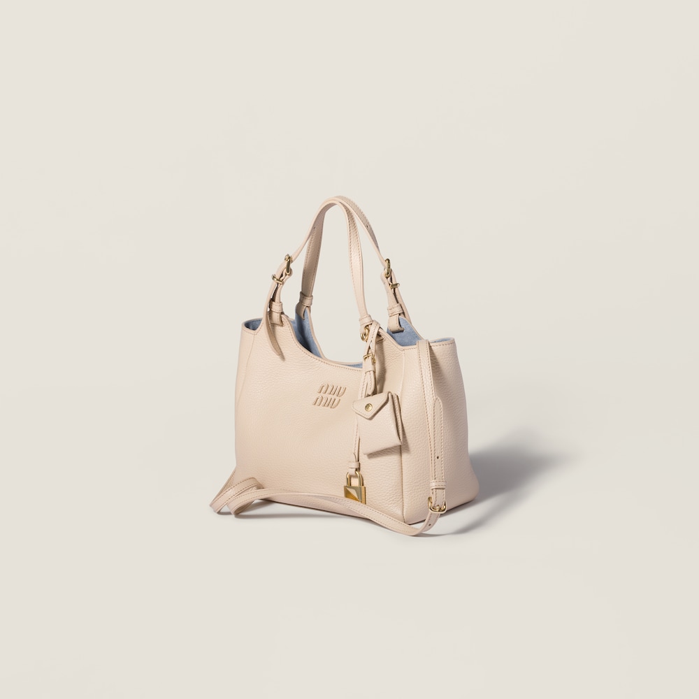 Miu Miu Leather handbag Travertine / Periwinkle