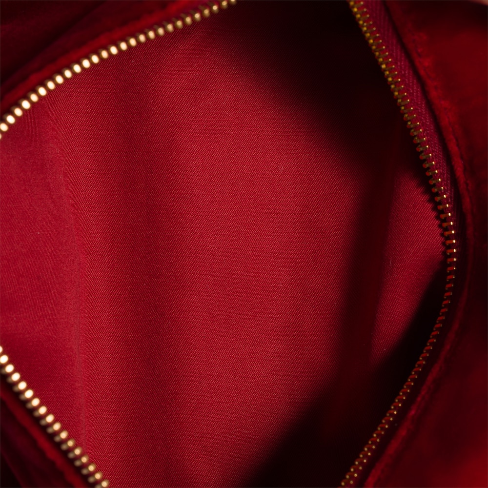 Miu Miu Velvet pouch - Red
