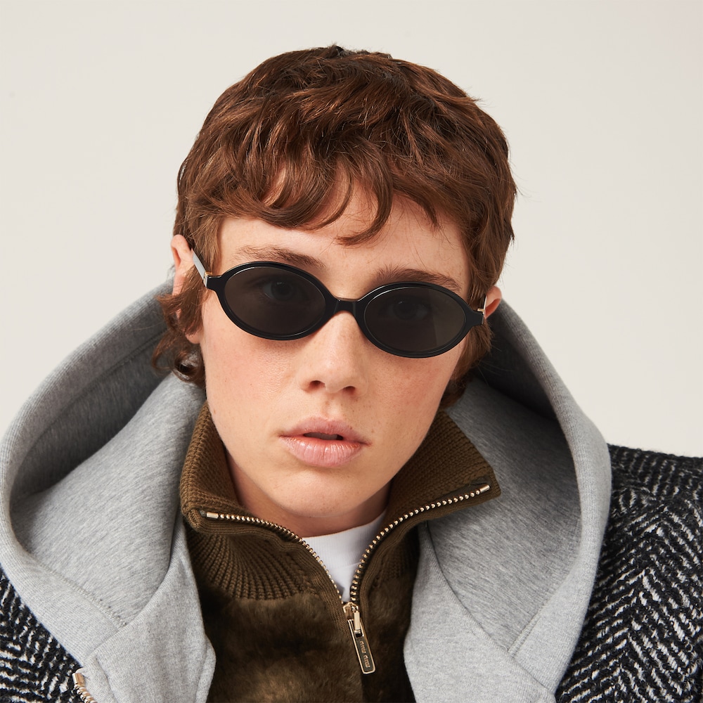 Miu Miu Regard sunglasses - Slate Gray Lenses